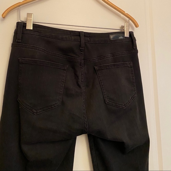 ZARA Size 38 Black Jeans With Metallic - Picture 4 of 9